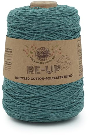 Lion Brand Yarn Re-Up Bonus Bundle Yarn, SEA Glass