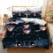 QROXY BTS Bangtan Boys Bettwäsche-Sets Mit Kissenbezügen,3D Bettwäsche 100% Mikrofaser,Dick Und Weich,Geeignet Für Jungen Und Mädchen (4,Single 135×200CM)