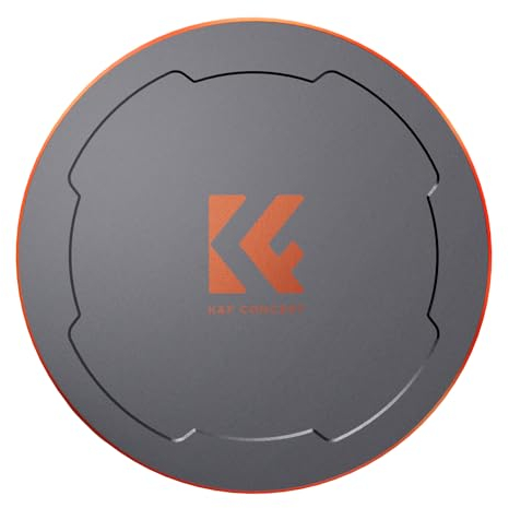 K&F Concept Tapa de Filtro Magnético, Rosca y Magnético 2 en 1 Cap de Filtro Compatible con K&F Magnetic Magnético Sistema