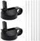 PHULWEL Straw Lid for Hydro Flask Standard Mouth or Wide Mouth, Sports Caps Water Bottle Accessories Top Replacement Straw Lid - 2 Pack