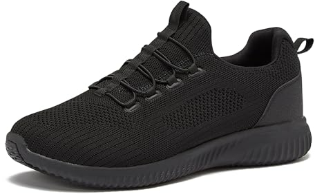 Avia Air Slip-On-Schuhe für Damen, lässig, bequem, athletisch, Tennis, Walking-Sneaker für Damen, mit Memory-Schaum, Größen 39 bis 47, mittlere und breite Breite, Schwarz, Grau mit Rosa, Aquablau und