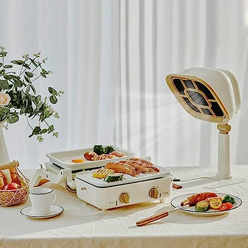 Tabletop Range Hood, 3200RPM Portable Range Hood, Strong Suction, 66° Adjustable, 6-Segment Height Adjustment, Extractor Fan for Home, Kitchen Hot Pot