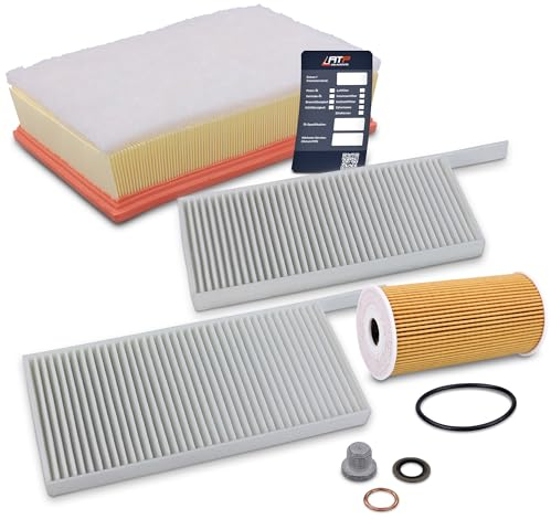 BESTPRICE Inspektionspaket Filterset mit 1x Ölfilter; 2x Innenraumfilter (Partikelfilter)1x Luftfilter Kompatibel mit NISSAN INTERSTAR, NV400, OPEL MOVANO B, RENAULT MASTER III