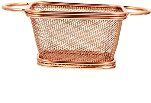 Cesta para Freidora/Cuchara para Espumadera Freidora de rejilla for patatas fritas de acero inoxidable Cesta Coladora