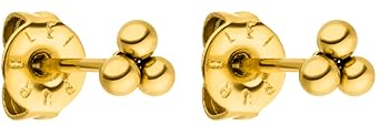 PURELEI® Plain Ohrringe (Gold) – Damenohrringe aus langlebigem Edelstahl – Wasserfeste Ohrringe Damen – 0,4 cm Durchmesser – Modeschmuck für deinen individuellen Look