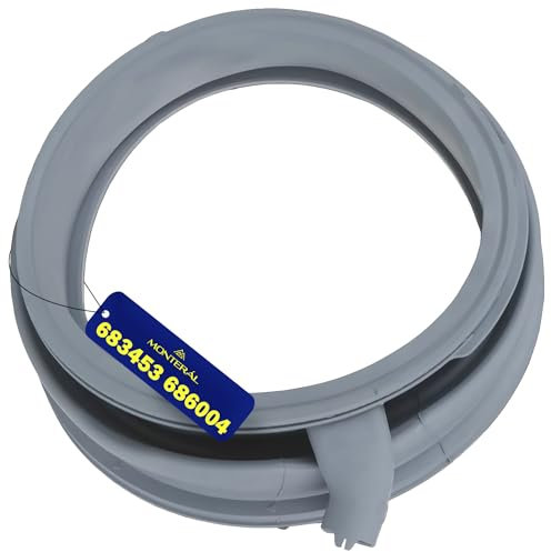 Junta de Goma para la Escotilla de Puerta Lavadora con Código Original 00683453 683453 00686004 686004 para Bosch para Siemens para Balay - Garantía de 10 Años - MONTERAL