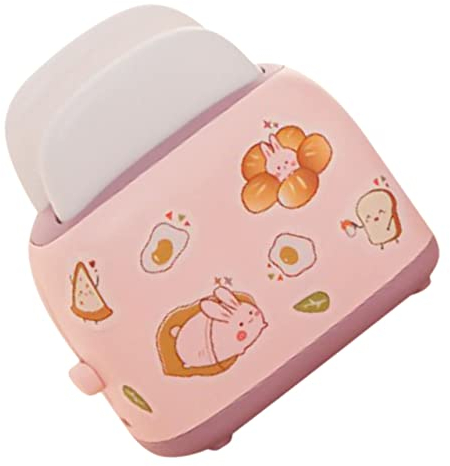IMIKEYA USB Rechargeable Night Light Kawaii Design Toaster Maker Shaped Cartoon Led Night Lights for Boys and Girls Glow Lamp Bedside Decor