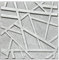 Deccart - 3D Wandpaneele 50x50 cm - Paneele Wand Wall Panels Deko Wandverkleidung Innen Panel Deckenverkleidung Decke Deckenpaneele Platten Styropor EPS-Polystyrol Line 69 5 m², 20 Stück,Beton-Optik