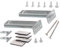 SPARES2GO Integrated Door Mounting Set for Bosch Dishwasher