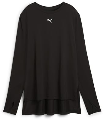 PUMA Damen Modest Oversized Tee Hemden, PUMA Black, XL