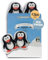 Taschenwärmer 4er Set | wiederverwendbar | Taschenheizkissen zum Knicken | Wärmekissen für Kinder und Erwachsene | Für Winter, kalte Tage | Für unterwegs & Büro (Pinguin)
