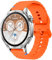 Supore Armband für Huawei Watch GT 5 Pro 46mm/GT 5 46mm Armbänder, 22mm Silikon Ersatzband für Huawei Watch GT3/GT3 Pro 46mm/GT 4 46mm/GT2/GT2 Pro/GT2e/GT Runner, für Amazfit GTR 4/GTR 2 (Orange)