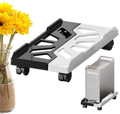 mivceklw Adjustable Laptop Riser | Monitor Stand For Desk | Laptop Cooling Stand | Office Desk Organizer | Laptop Stand For Better Posture | Modern Computer Stand | Sturdy Laptop Holder