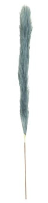 Ligne Déco - Plumeau Artificiel Bleu Roi - Lot de 4 - Décoratif - Élégant - Tendance Déco - Fleurs Artificielles - Durable - Entretien Facile - Plante Artificielle Intérieur - Plastique - 77cm