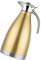 OFFSCH Insulated Stainless Steel Yellow Kettle Thermal Coffee Pitcher Vacuum Pot for Safe Use