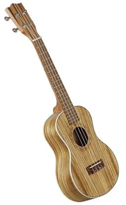 21 Zoll Zebra Holz Ukulele 4 Saiten Hawaiian Gitarre Sopran Ukulele Mit Tasche Tuner Saiten Capo Gitarre Teile