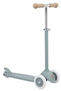 Scooter aus recyceltem Kunststoff, Blaugrün
