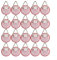 Whychstore 20 Disc Plate Hangers for Wall Display with Invisible Hooks, for Kitchen Organization and Plate Hanging