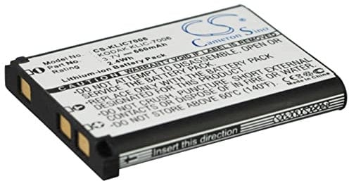 660mAh Battery For KODAK Easyshare M530, Easyshare M550