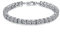 Epoch World Tennis Armband Damen Weissgold plattiert Zirkonia armreif, armband silber kommt in Eleganten Geschenk-Box