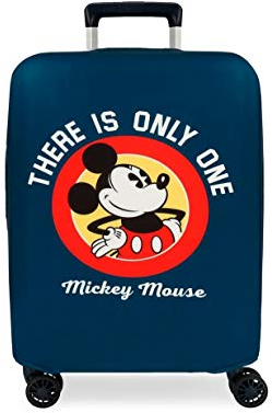 Kofferabdeckung Mickey Blau