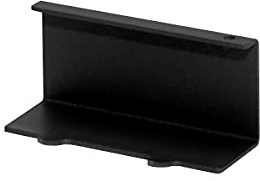 Kesseböhmer Linero MosaiQ Doppelhaken 85 x 44 x 38 mm schwarz matt/Reling - Haken/Relingsystem