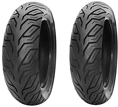 1 Paar Reifen Deestone 130-70/12+120-70/12 Reifen kompatibel mit Piaggio Vespa GT-GTS 125 200 250 300