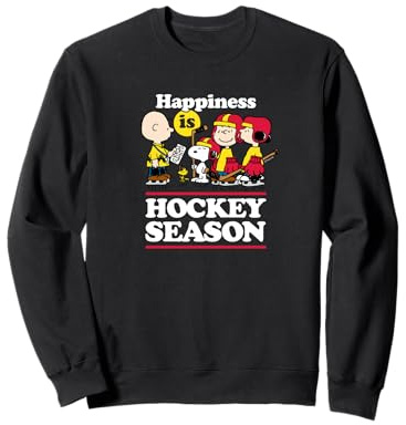 Peanuts - Glück ist Eishockey-Saison Sweatshirt