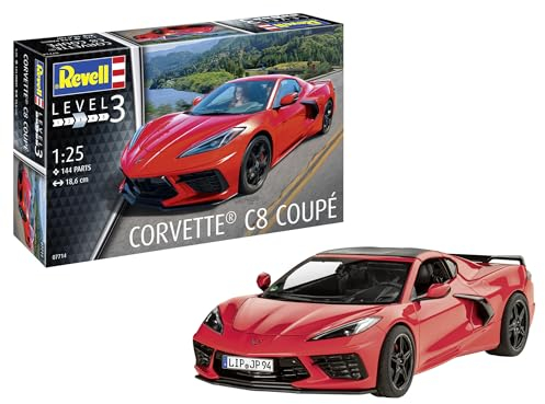 Revell 07714 Corvette® C8 Coupé Maquette de voiture 1:25