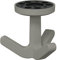 HEWI Dreifach-Drehhaken 477.94B030 elastisch, Kunstoff TPU felsgrau matt