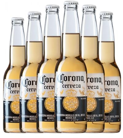 Cerveza Modelo Corona Coronita Botellín Tercio 35 cl (Caja de 6 Botellín Tercio de 35 cl)
