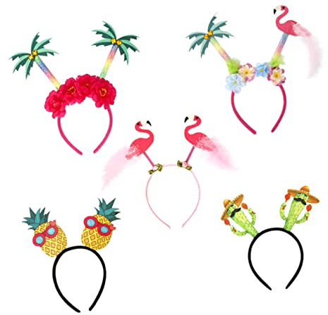 Gadpiparty Hawaii-haarreifen Ananas-design Cosplay-stirnbänder Für Luau-partys Junggesellinnenabschiede Und Festivals