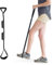 Kekoy 91 cm langer Beinhebergurt mit Fuß- und Handgriff für eingeschränkte Mobilität nach Hüftersatz, Ein- und Aussteigen aus Bett, Auto und Rollstuhl (91cm Schwarz)