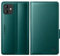 CASBST for iPhone 11 Case, Kickstand Flip Leather Wallet Book Case with Card Slots Shockproof Magnetic Closure Protective Phone Case Cover Compatible with iPhone 11 - Green