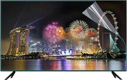 FKINGLRK Pellicola Protettiva per Schermo TV da 32-75 Pollici - Pellicola Protettiva Opaca antiriflesso, Anti Luce Blu e Anti-UV per LCD, LED, 4K OLED e QLED HDTV