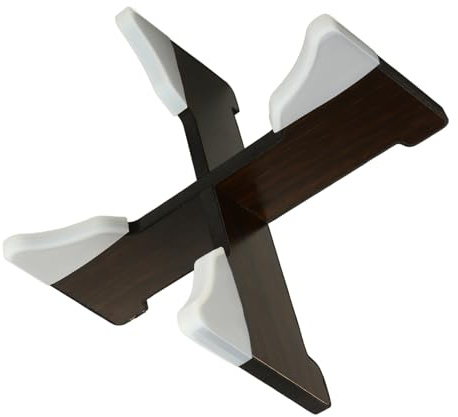 UPKOCH Handpan Trommelständer mit Silikonhalterung Stabiler Zungentrommel Halter für Aufbewahrung und Präsentation Kompakter Bodenhalter für Handpan und Zungentrommel Zufällige Farbe