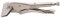 Draper 14027 Self Grip Sheet Metal Clamp, 240mm, 25.1cm x 8.2cm x 6.5cm, Nickel