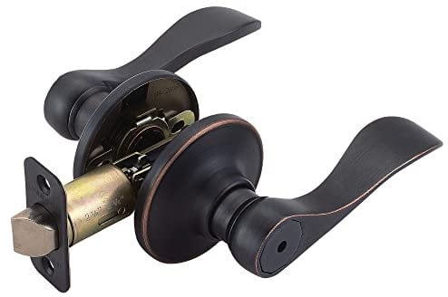 Design House 700534 Springdale Lever Door, Oil Rubbed Bronze, 2-Way Adjustable