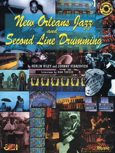 ALFRED PUBLISHING NEW ORLEANS DRUMMING JAZZ + CD - DRUM Jazz&Blues Noten Percussion