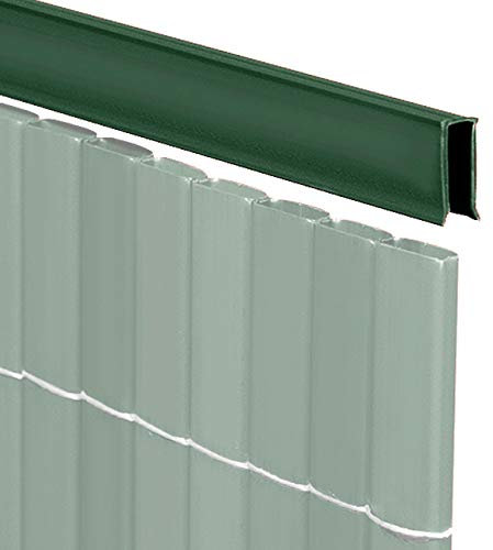 Videx-U-Profil für Sichtschutzmatte Rügen, grün, 150cm (Lieferung: 2 x 75cm)
