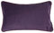 McAlister Textiles Matter Samt | Kissenbezug für Sofakissen in Aubergine Violett | 60 x 40cm | erhältlich in 25 Farben | griffester Samt edel paspeliert | Kissenhülle für Samtkissen