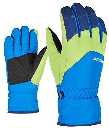 Ziener Kinder Lando Glove junior Ski-Handschuhe/Wintersport, persian blue, 5,5
