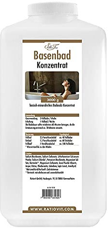 Silbertau Basenbad 3000g Pulver basischer Badezusatz
