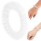 Silbernes Handgelenk Massage Ring Schmerzlinderung Akupressur Handgelenk Massage Armband, Armbänder Massagegeräte Set Stachelige Sensorische Fingerringe für Hand Handgelenk Massage Schmerzlinderung