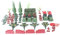 307 Teiliges Soldaten Spielset, Militär Modell Soldat Spielzeug Armee Figuren Set, Armee Soldaten Spielzeug aus Plastik Mini Armee Figuren Soldatenfiguren Spielzeug Militärspielset für Kinder Jungen
