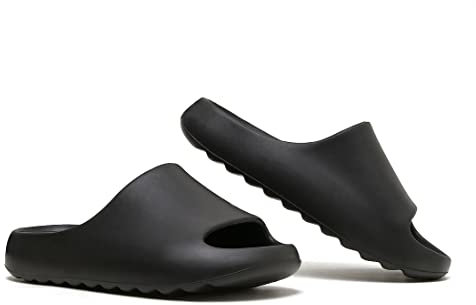 Foinledr Claquette Hommes Claquettes Femme Ete Plage Sandales Homme Pantoufles Femme Confortable Piscine Slide Unisex Foam Slides