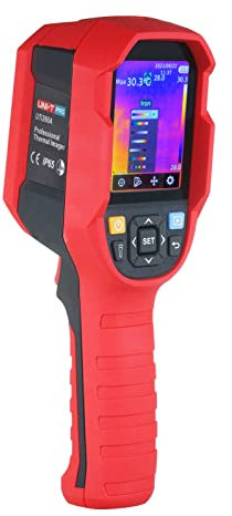 Karlak UTi260A Professional 256 x 192 IR Thermal Imaging Camera Rechargeable Handheld Temperature Car Tracking Infrared Thermal Imaging Camera with 2.8 Inch LCD Screen, Real-time Image Transmission, 7