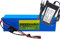48V 48Ah 13S3P Batterie Velo Électrique, Pour Vélo Électrique Vélo Batterie Haute Puissance Rechargeable Étanche Batterie De Vélo Électrique Au Lithium-ION Avec Chargeur 48V 48AH,XT60 plug