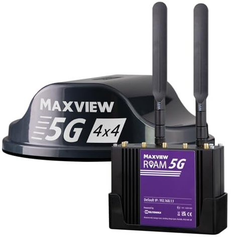 Maxview MXL060/G Roam 5G WiFi-System für Wohnmobile und andere Mobile Fahrzeuge - Grau