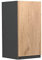 Vicco Hängeschrank R-Line, hängender Küchenschrank, Goldkraft Eiche/Anthrazit, 30 cm J-Shape